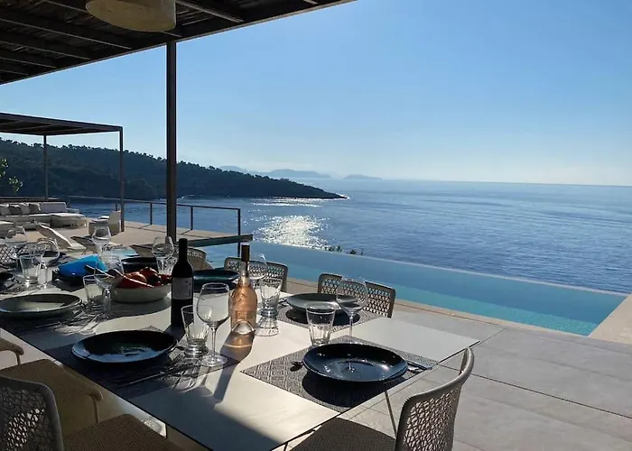 빌라 Dreamscape Oneiro - Your Gateway To Seaside Evgiros